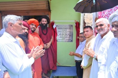 In loving memory of my parents, inaugurated a physiotherapy centre in Sanghi village through Maa Dano Devi Charitable Trust.